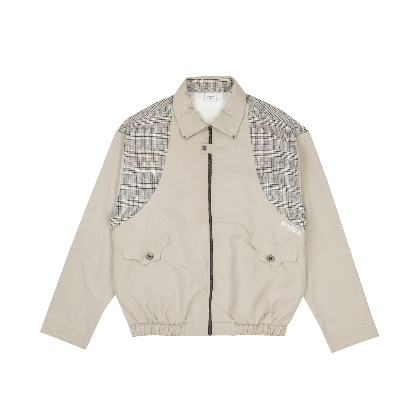 Jaqueta Barra Textura Bege