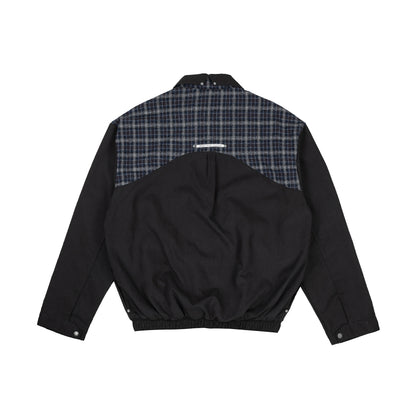 Jaqueta Barra Textura Preta