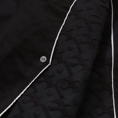 Jaqueta Pattern B Jacquard Preta