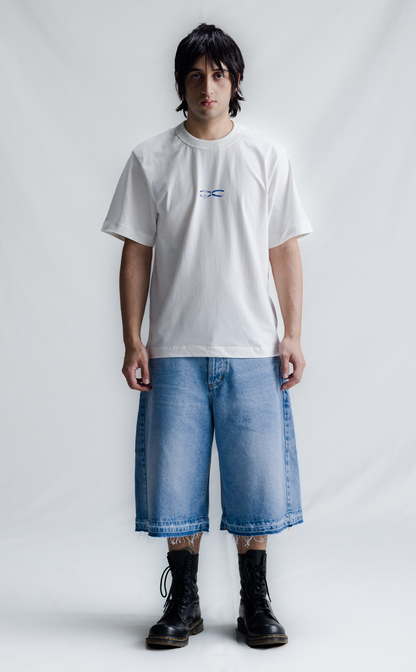 TSHIRT QUADRO CREATIONS REGULAR OFF WHITE