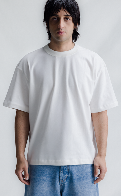 TSHIRT GRAFITE BURNOUT BOXY OFF WHITE