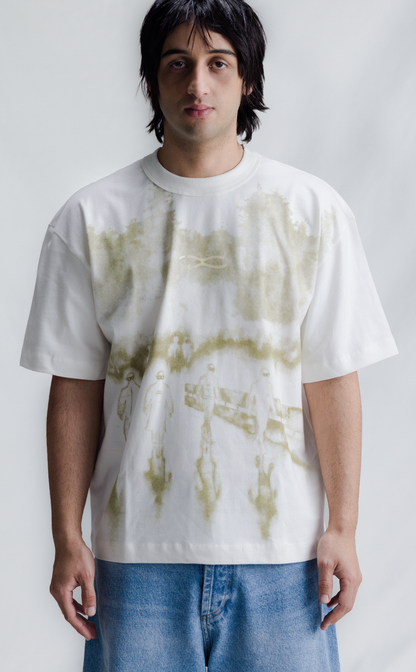TSHIRT QC PAINT BOXY OFF WHITE