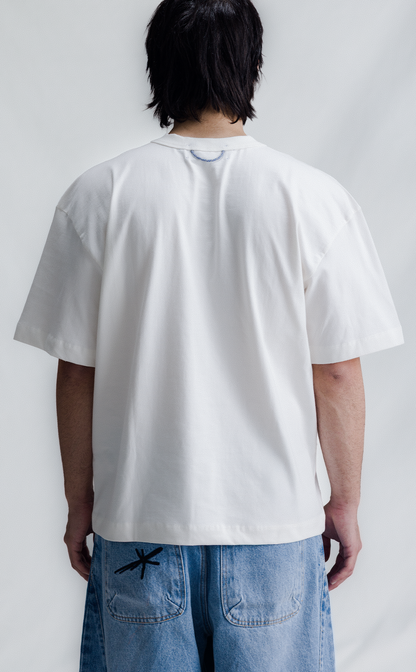 TSHIRT QC PAINT BOXY OFF WHITE
