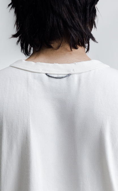 TSHIRT ULTIMA RATIO BOXY TEARED OFF WHITE