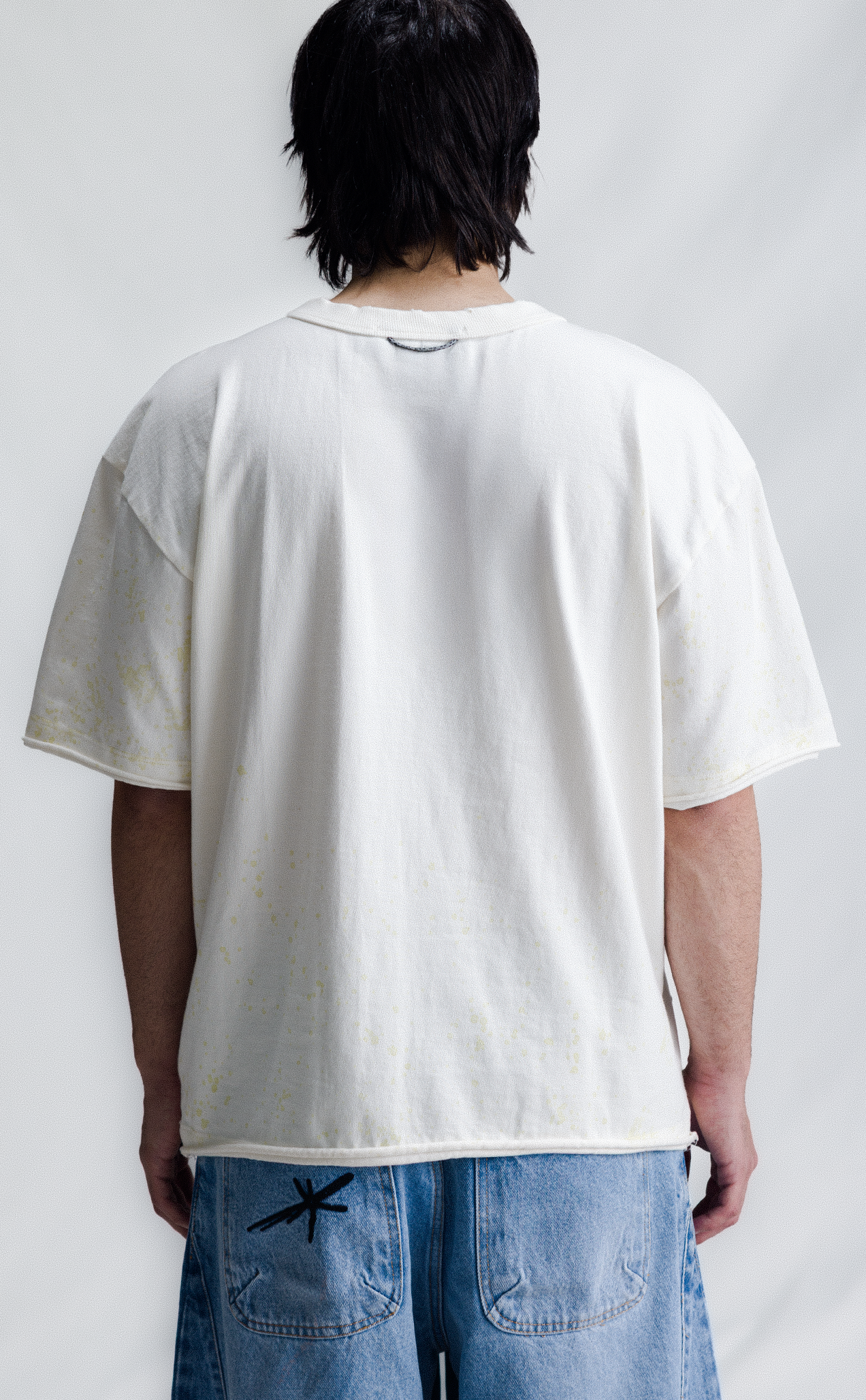 TSHIRT ULTIMA RATIO BOXY TEARED OFF WHITE