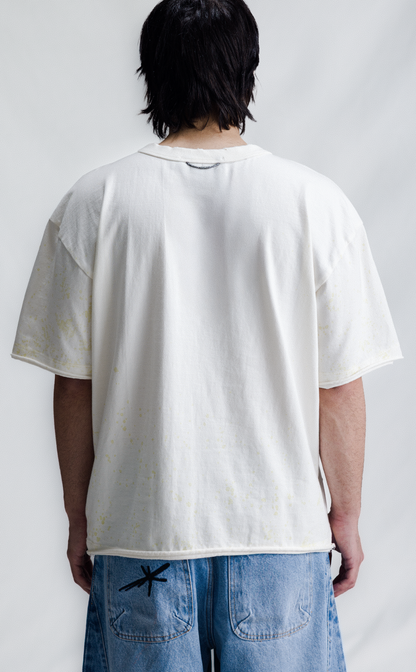 TSHIRT ULTIMA RATIO BOXY TEARED OFF WHITE