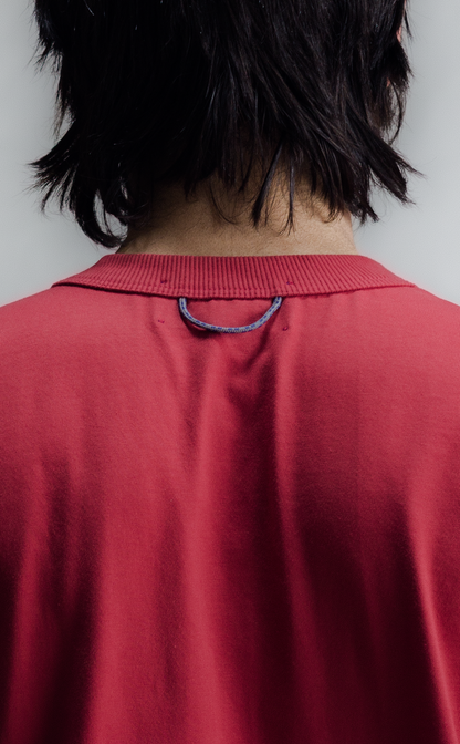 TSHIRT QUADRO TRIBE BOXY RED