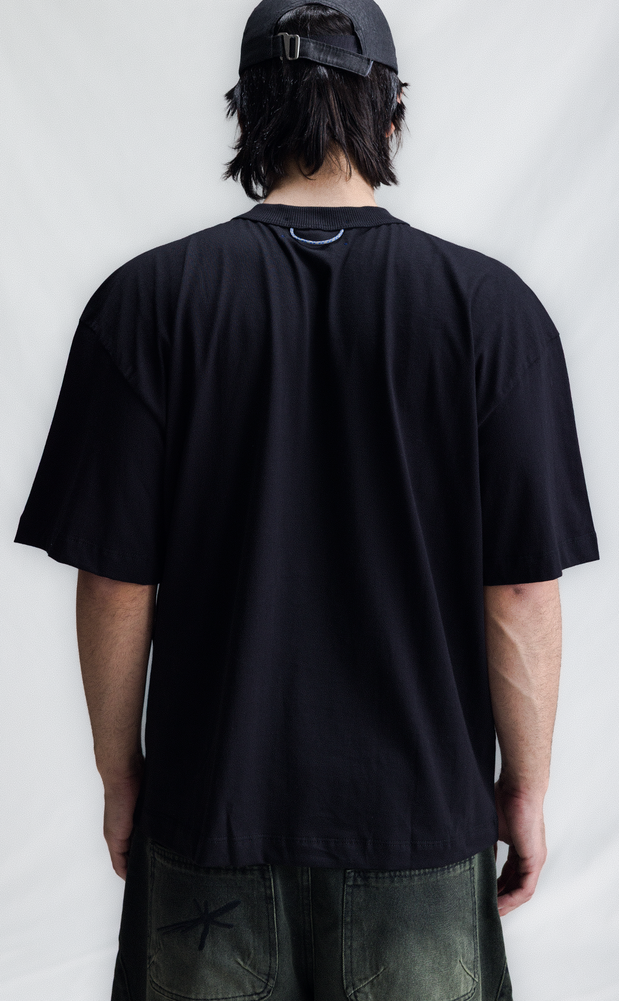 TSHIRT QC NOTES BOXY BLACK