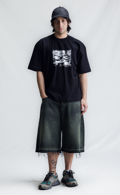 TSHIRT QC NOTES BOXY BLACK