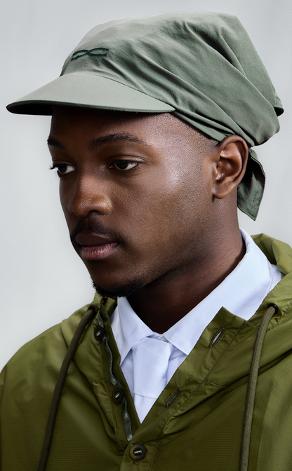 BUTTERFLY KNOT HAT GREEN 2.0