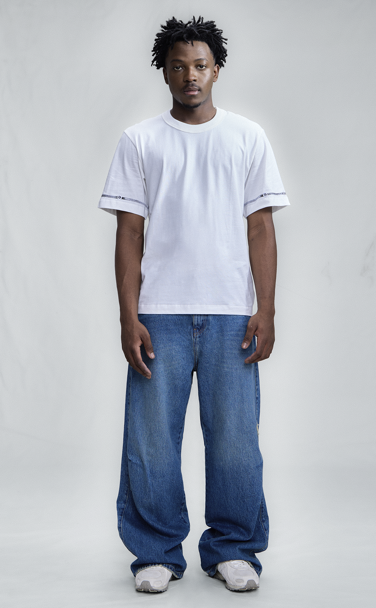 TSHIRT QC BUTTONS REGULAR OFF WHITE