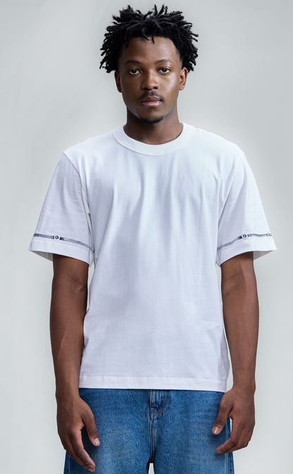 TSHIRT QC BUTTONS REGULAR OFF WHITE