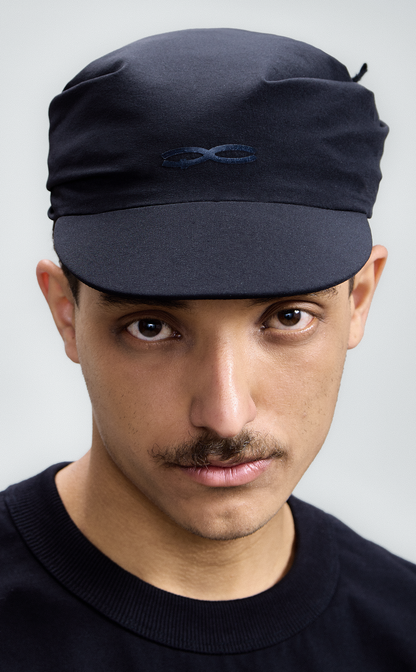 BUTTERFLY KNOT HAT BLACK 2.0