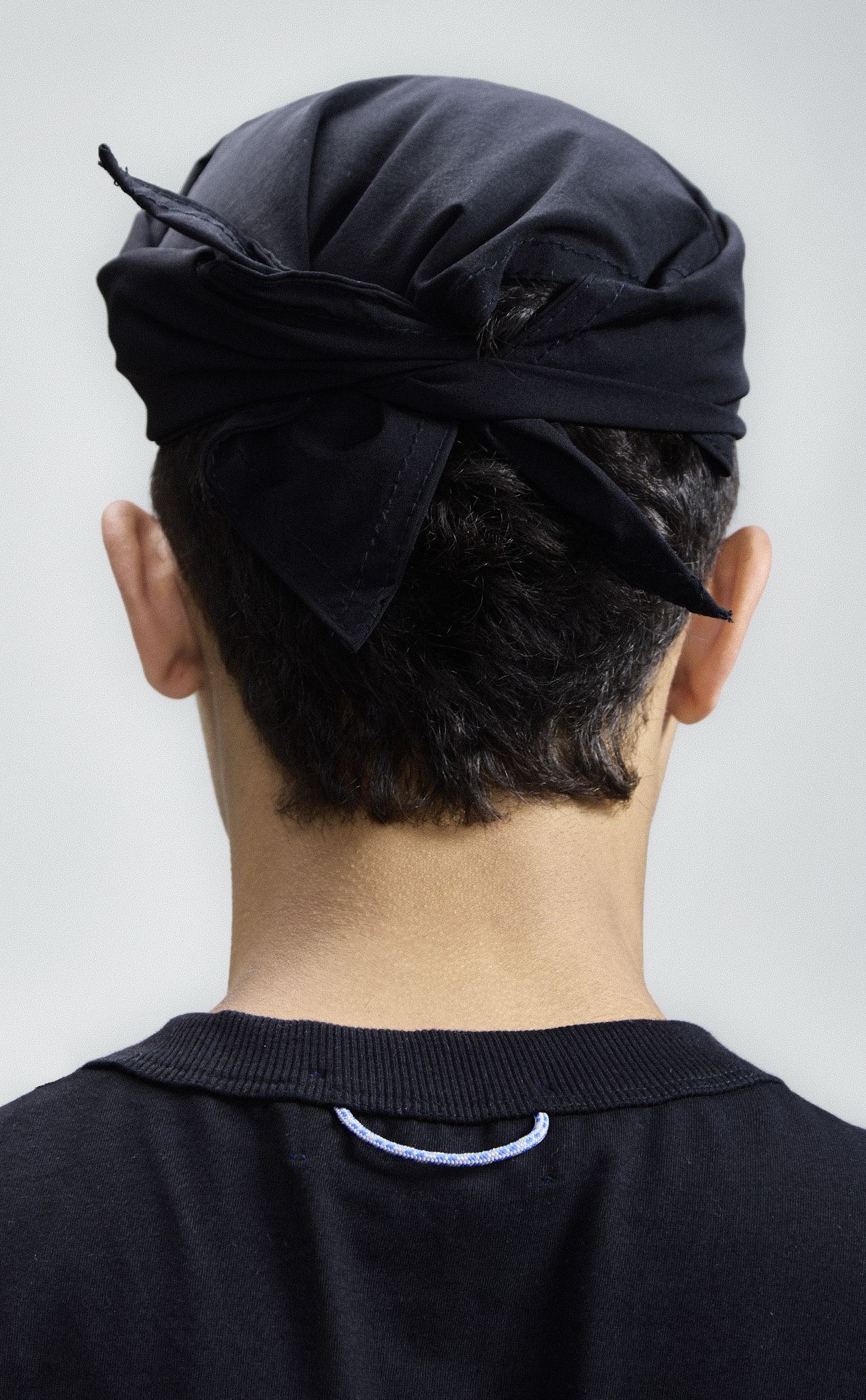 BUTTERFLY KNOT HAT BLACK 2.0