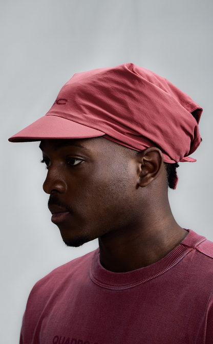 BUTTERFLY KNOT HAT FIRED BRICK 2.0