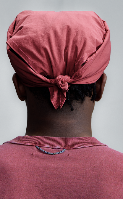 BUTTERFLY KNOT HAT FIRED BRICK 2.0