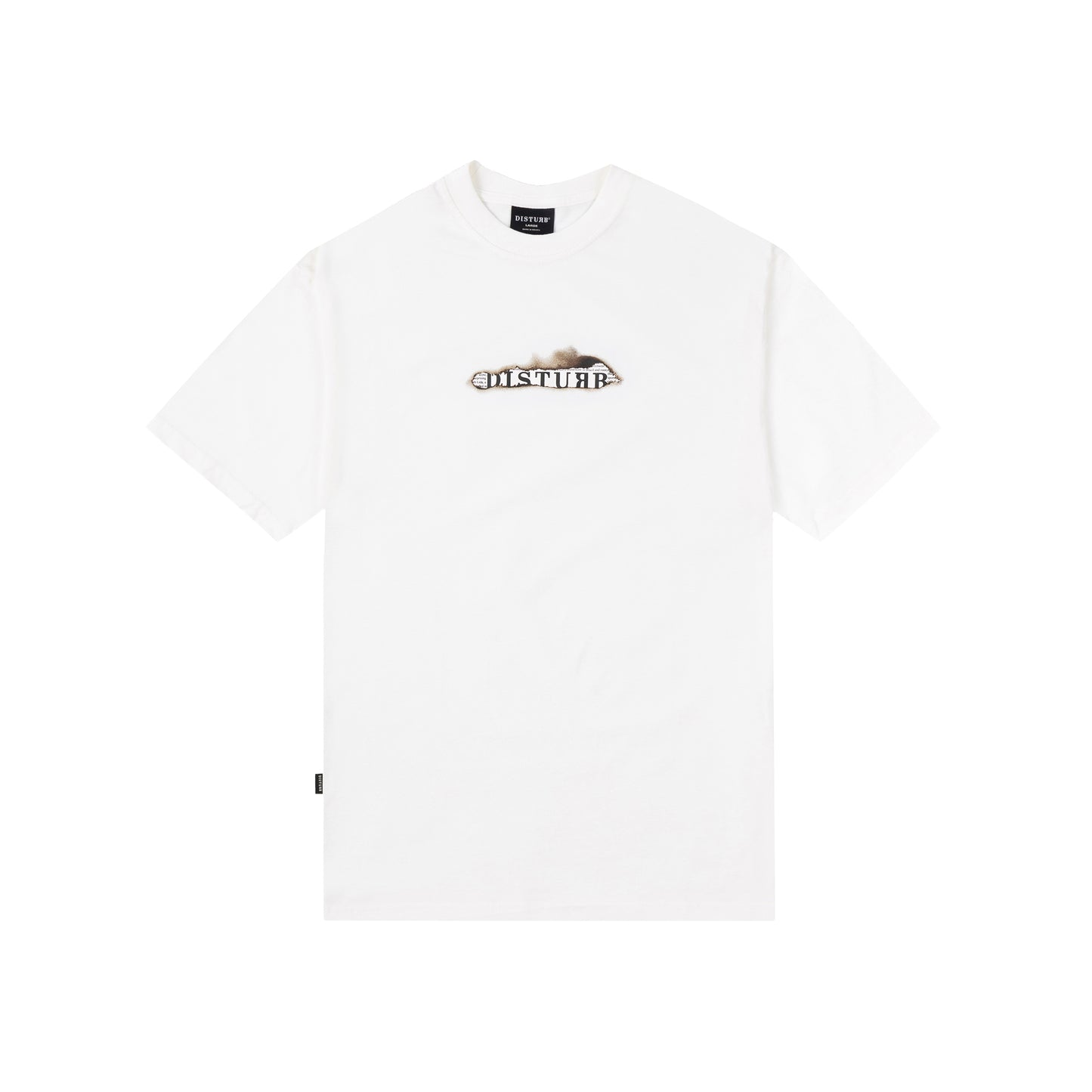 Logo News TShirt In OffWhite