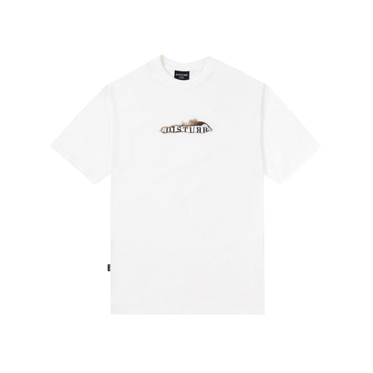 Logo News TShirt In OffWhite
