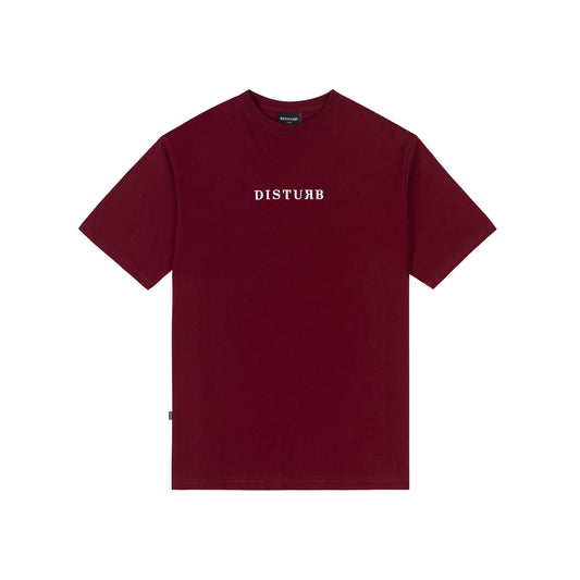 Logo TShirt In Burgundy