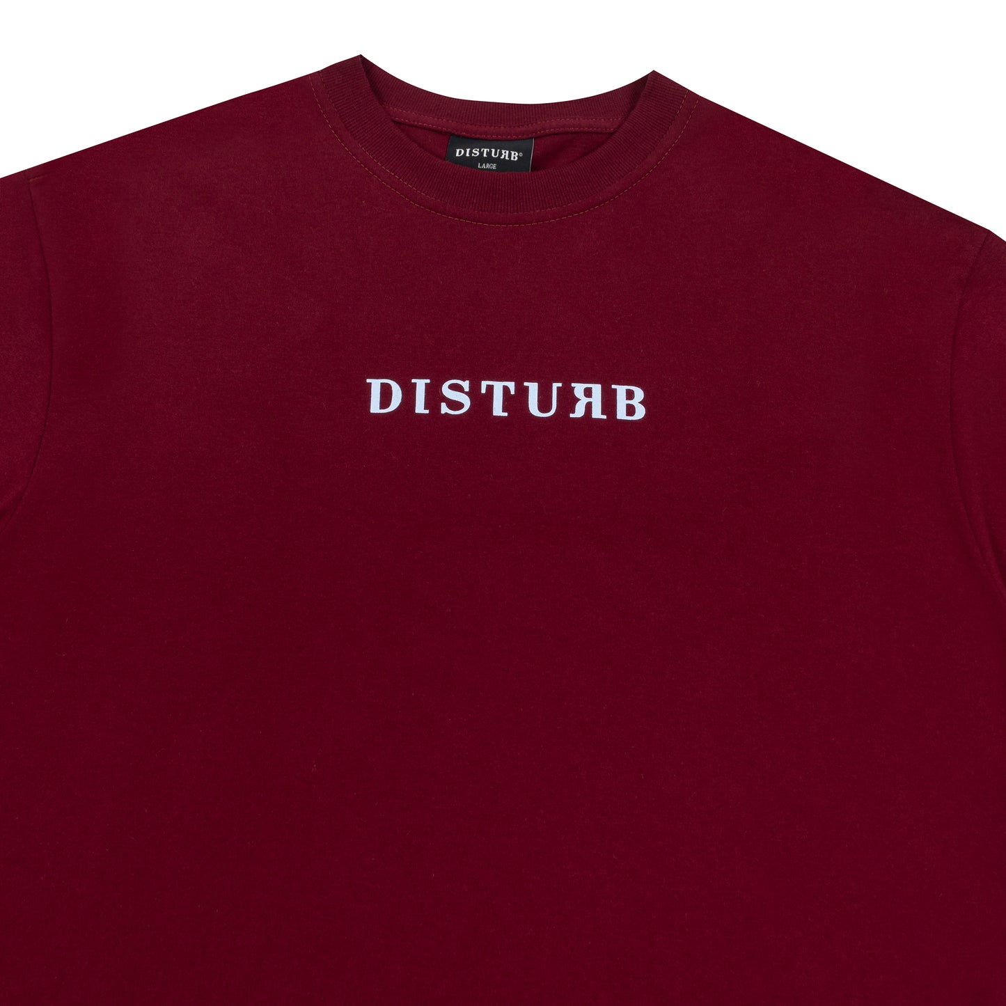 Logo TShirt In Burgundy