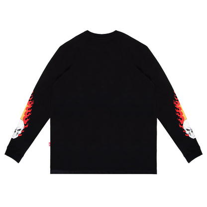 Longsleeve Ghost Rider Black