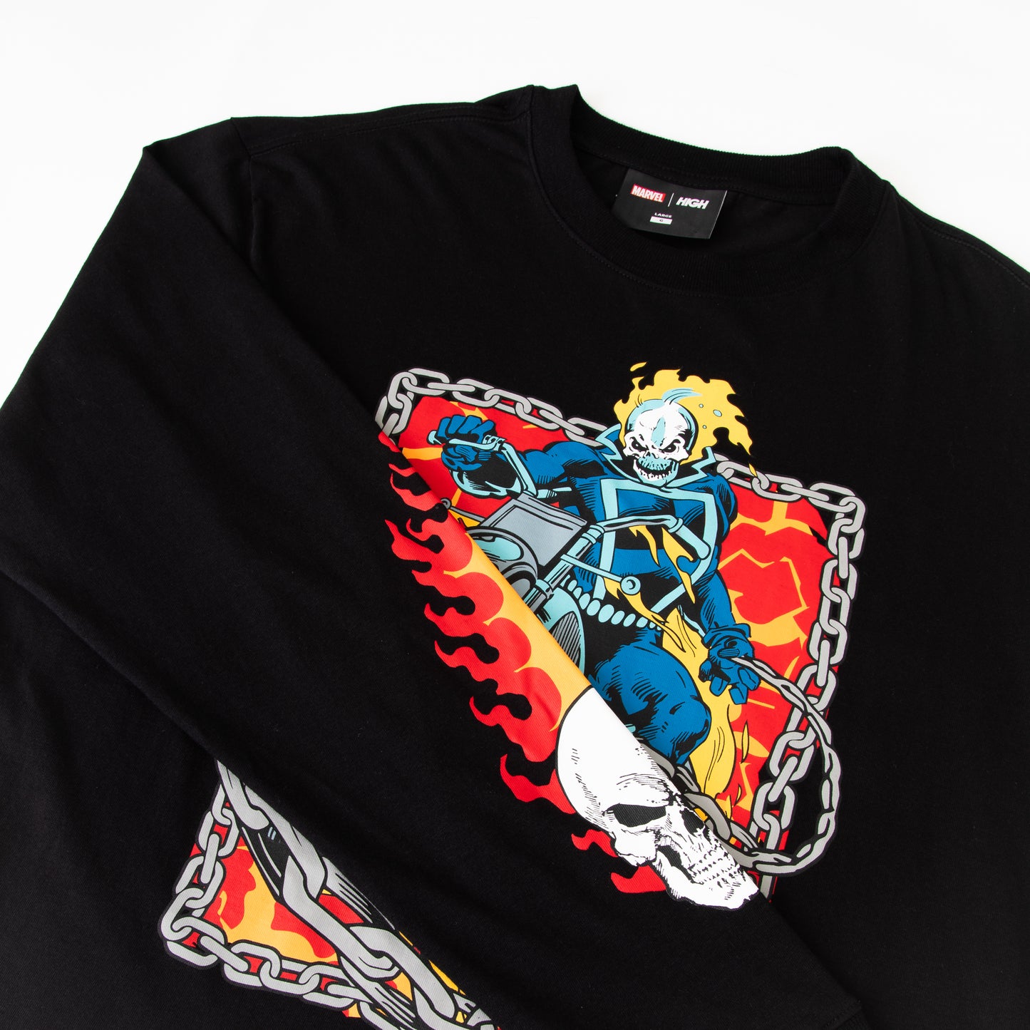 Longsleeve Ghost Rider Black