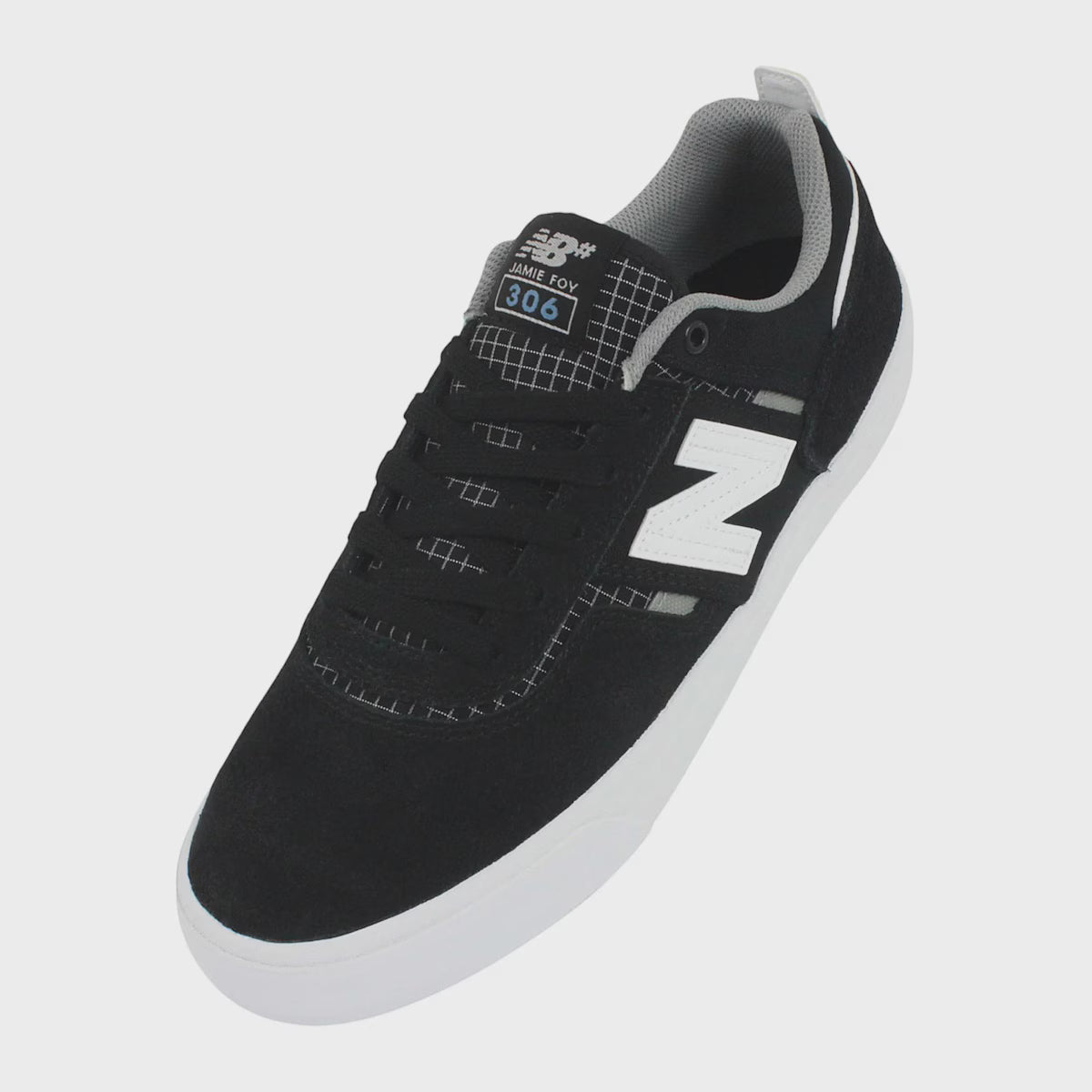 Tênis New Balance Jamie Foy 306 Preto/Branco/Cinza