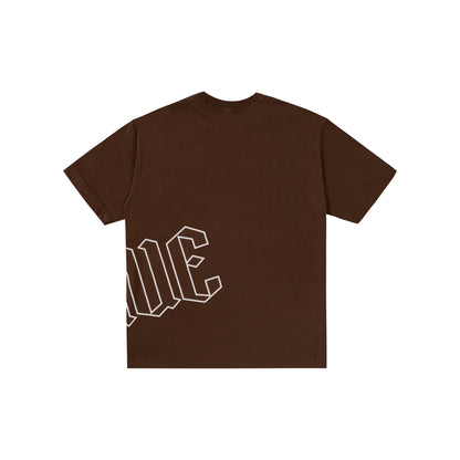 TEE TRUE "SIDE LINE" MARROM