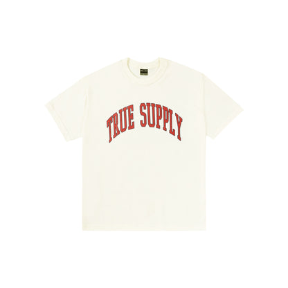 TEE TRUE "COLLEGE" OFF WHITE