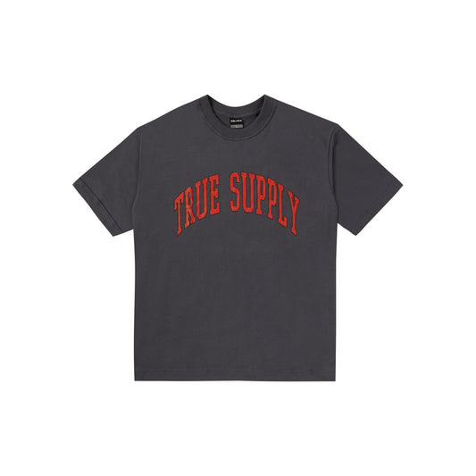 TEE TRUE "COLLEGE" GREY