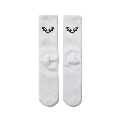 Meia B Reflexo Branca