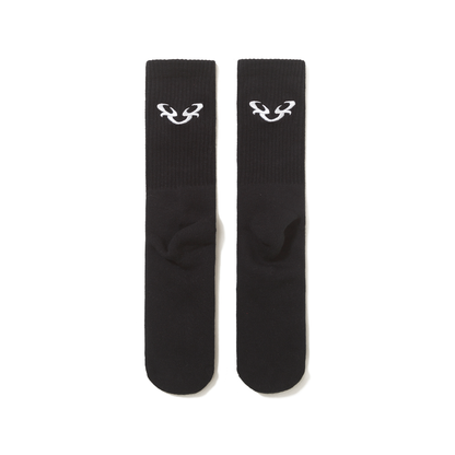 Meia B Reflexo Preta