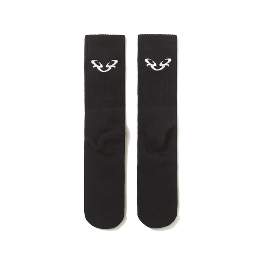 Meia B Reflexo Preta