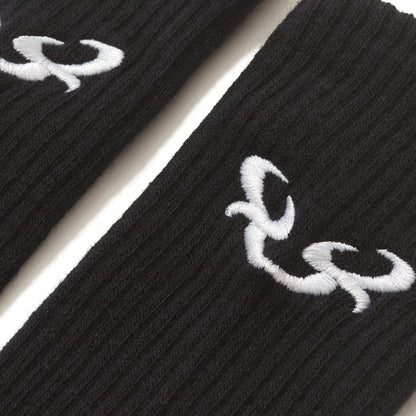 Meia B Reflexo Preta