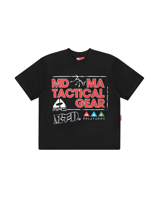 CAMISETA MAD TACTICAL GEAR PRETO