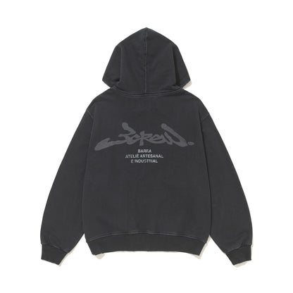 Moletom Assinatura Preto Estonado