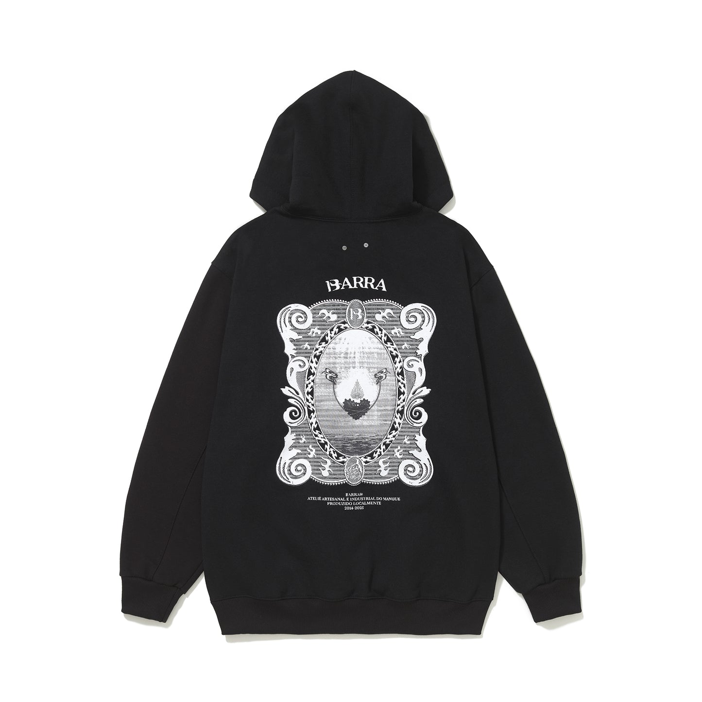 Moletom Barra Atelie Preto