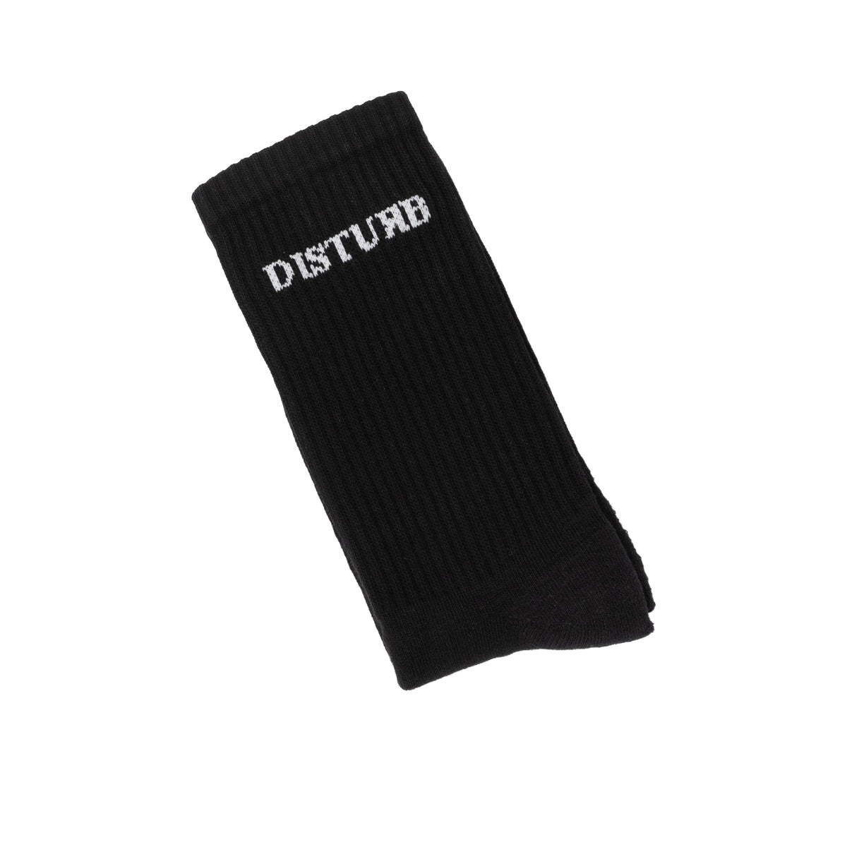 D Circle Socks In Black