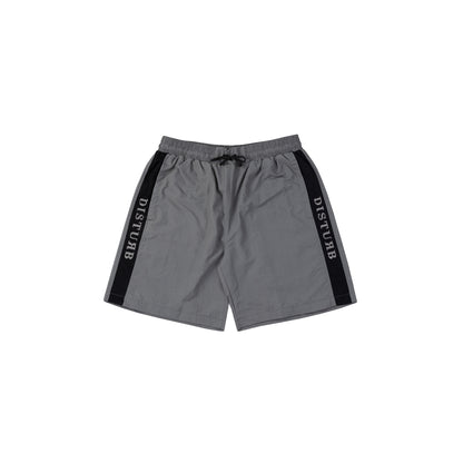 Mesh Nylon Shorts In Grey
