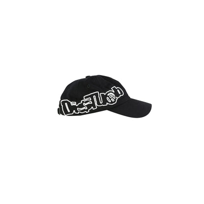 Dad Hat Outline In Black
