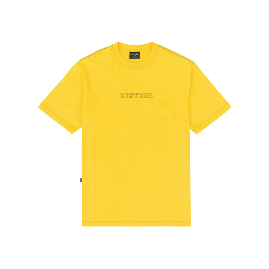 Outline Logo TShirt In Yellow