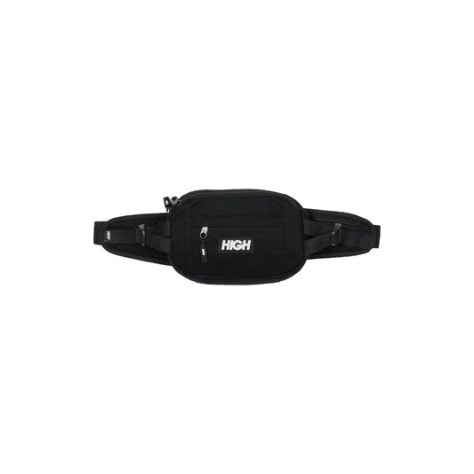 Overdyed Denim Waist Bag Black