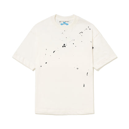 CAMISETA REGULAR SPLASH  BRANCO OFF.