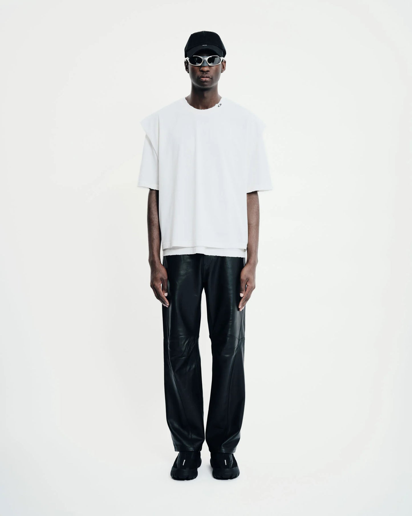 Layered Tshirt Bone White