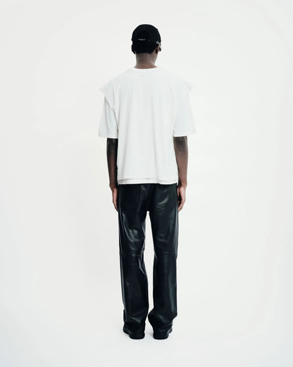 Layered Tshirt Bone White
