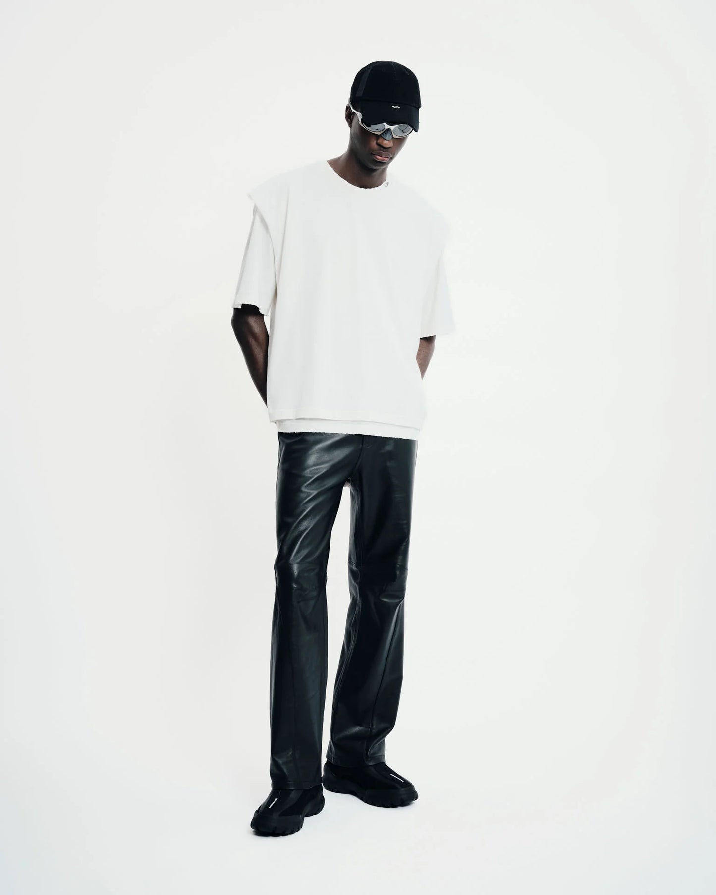 Layered Tshirt Bone White