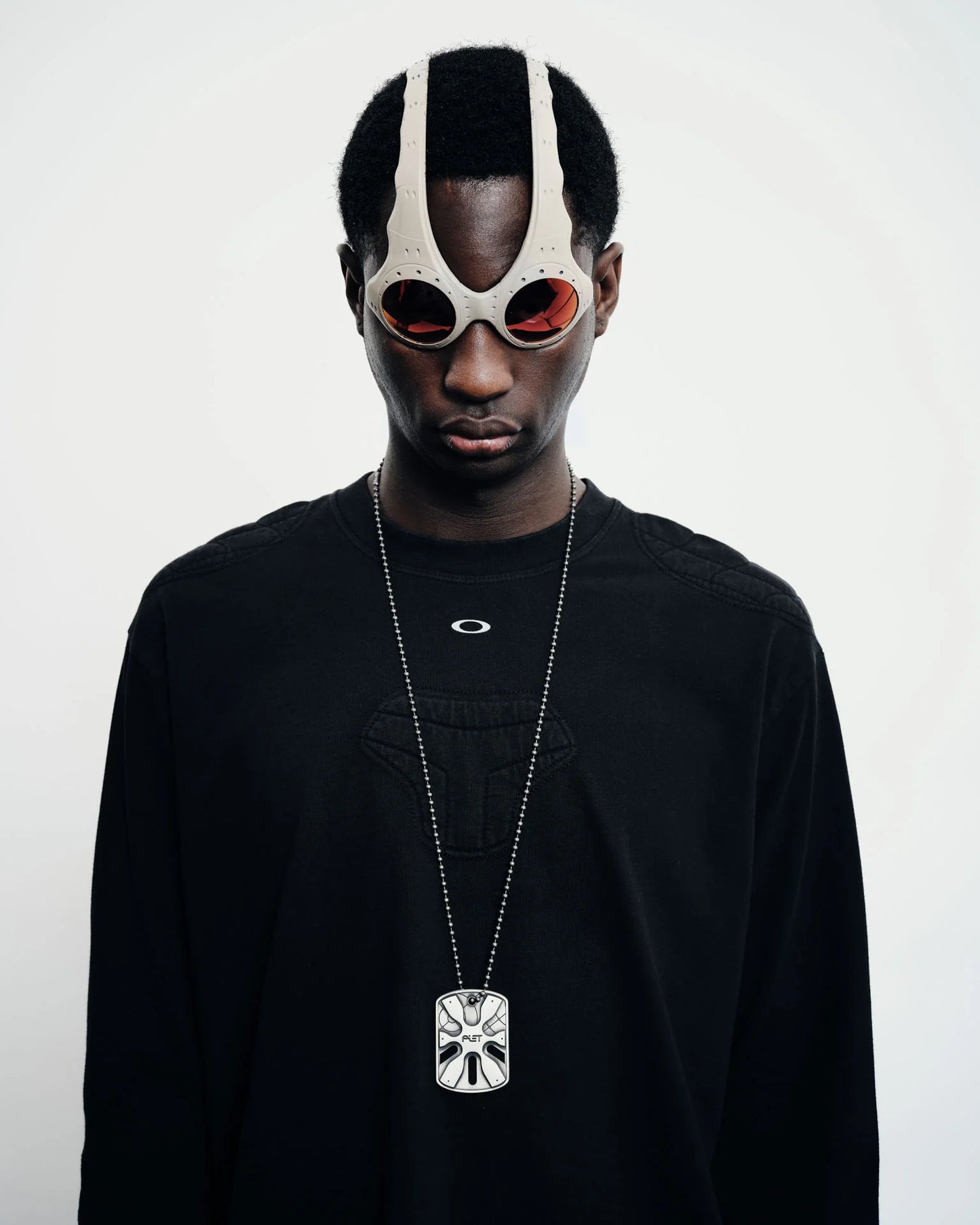 Padded Long Sleeve Tshirt  Black