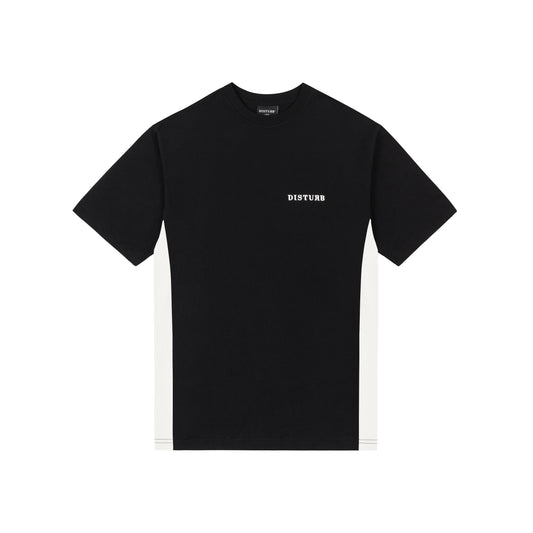 Panels TShirt In Black