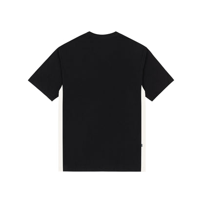 Panels TShirt In Black