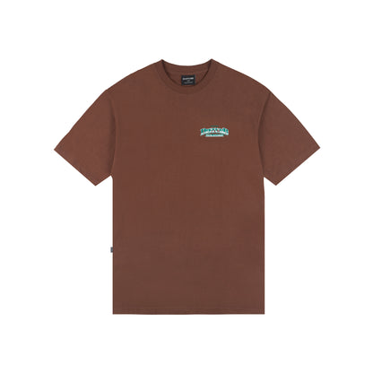 Played Cards TShirt In Brown